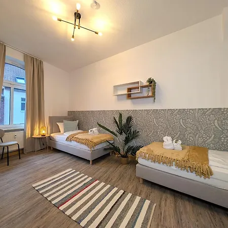 Bohnapartments Stauffenberg - Gratis Parkplatz - 2 Badezimmer - 3 Schlafzimmer - Wlan * Erfurt
